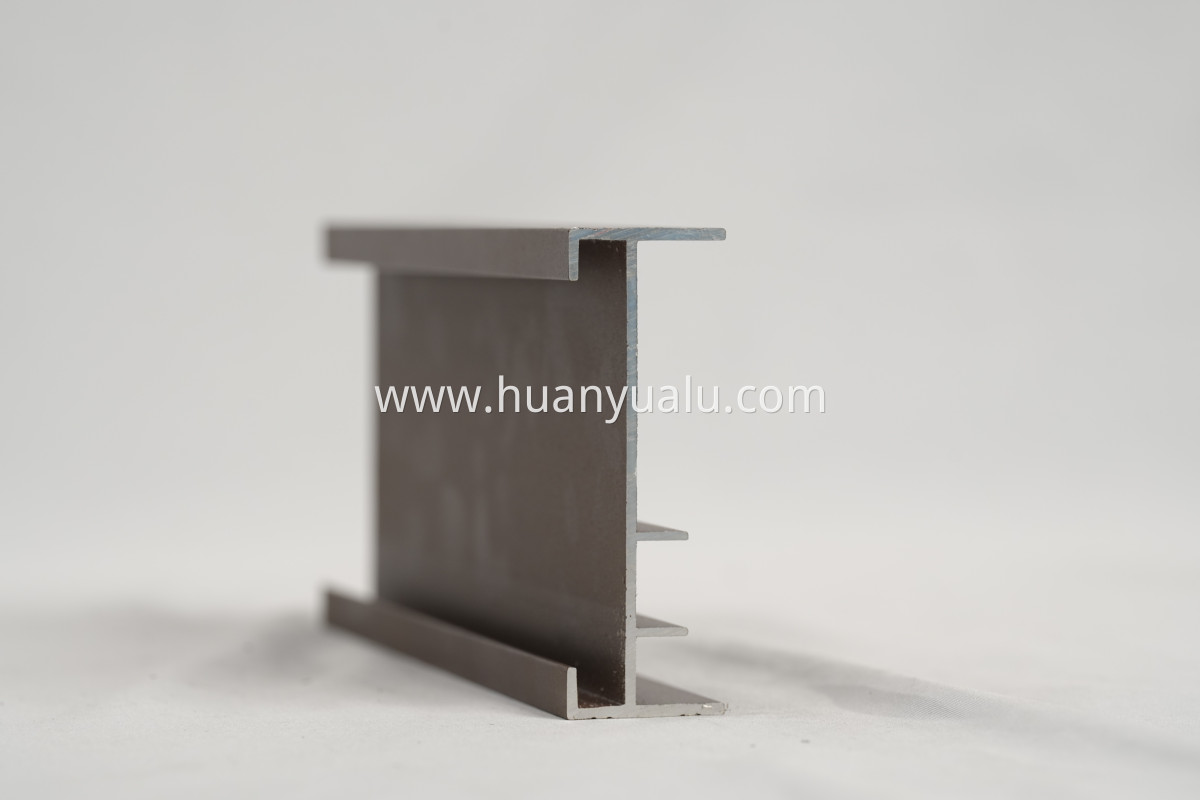 Spray painted door and window profiles